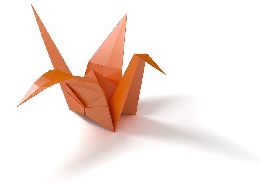 Origami fågel